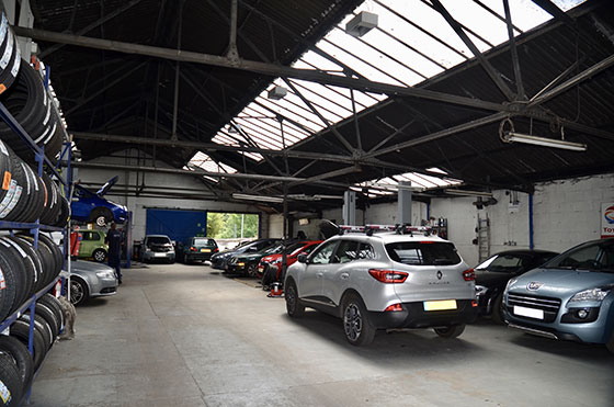 Inside the Garage Of Jim Pink Wallingford